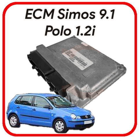 Centralina motore Volkswagen Polo IV 1.2i 70cv SIMOS 9.1 Centralina motore Volkswagen Polo IV 1.2i 70cv SIMOS 9.1